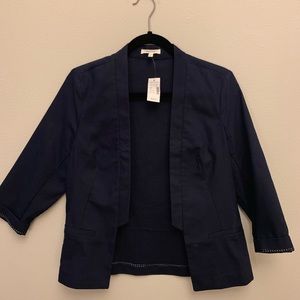Navy blue blazer